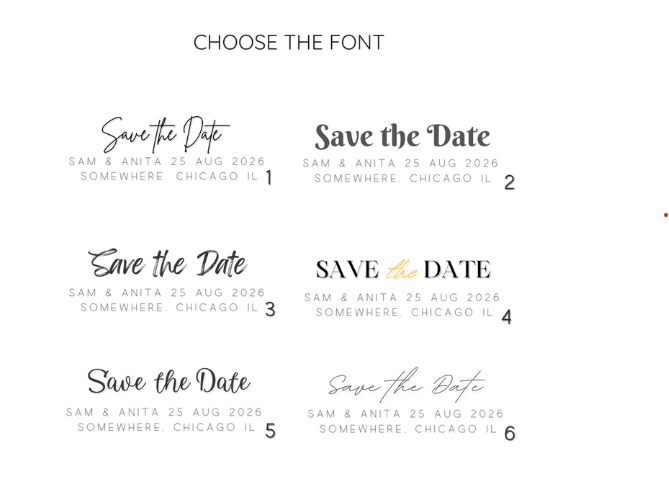 Save the Date